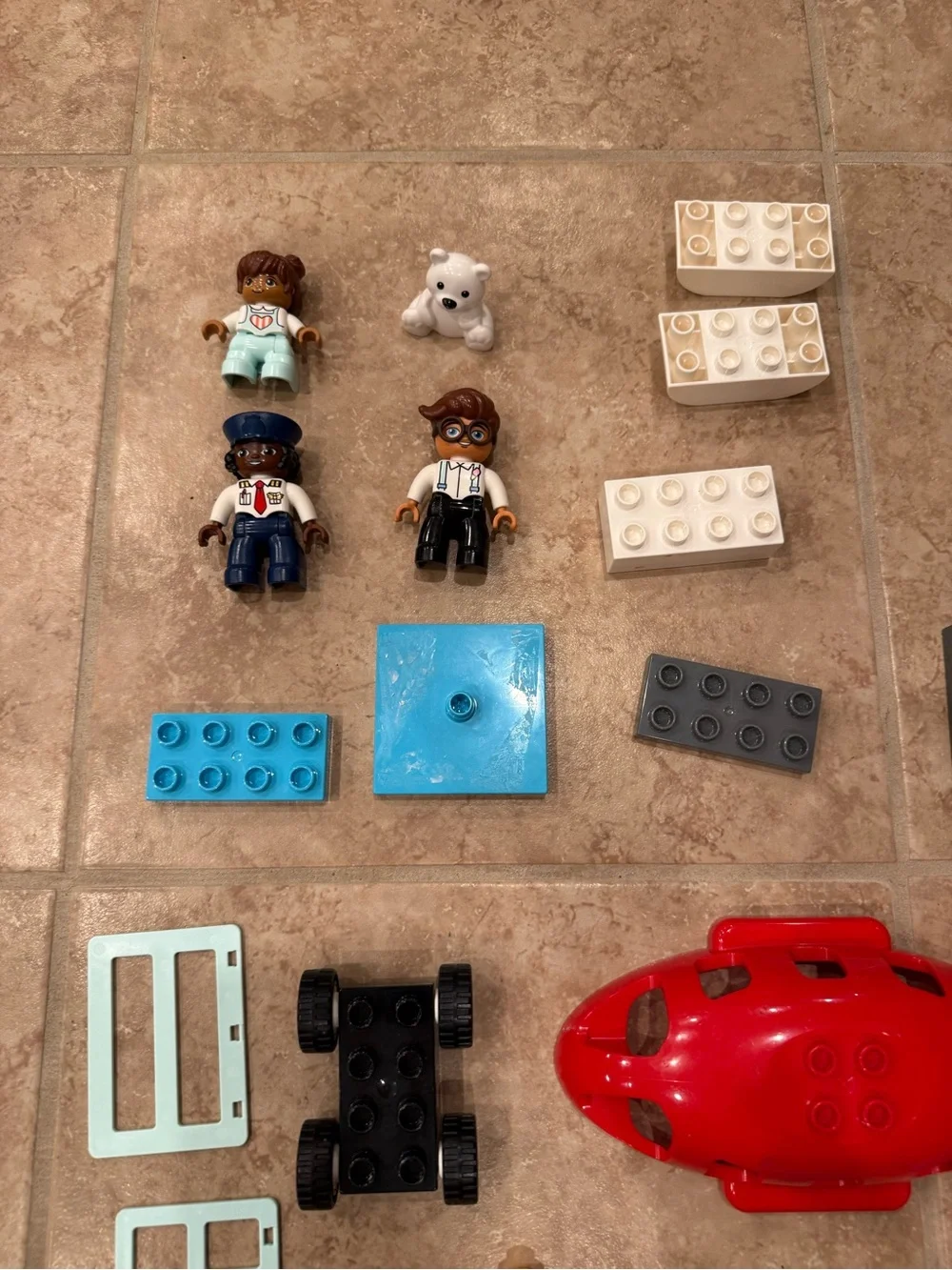 Lego Duplo airplane and airport 10961